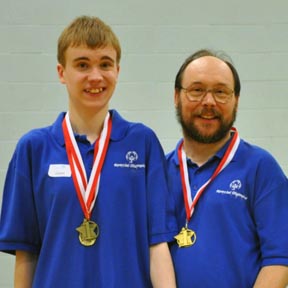 Oliver, double gold medalist
